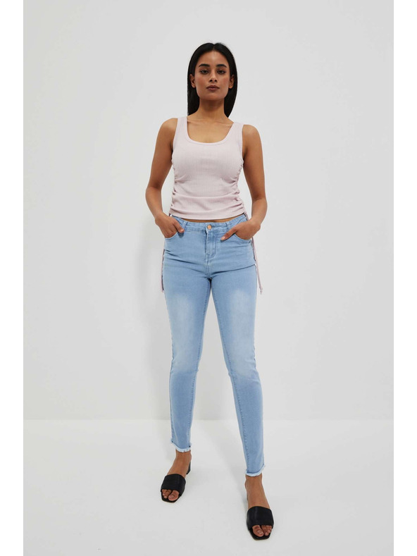 Moodo Jeans pentru femei Moodo – albastru