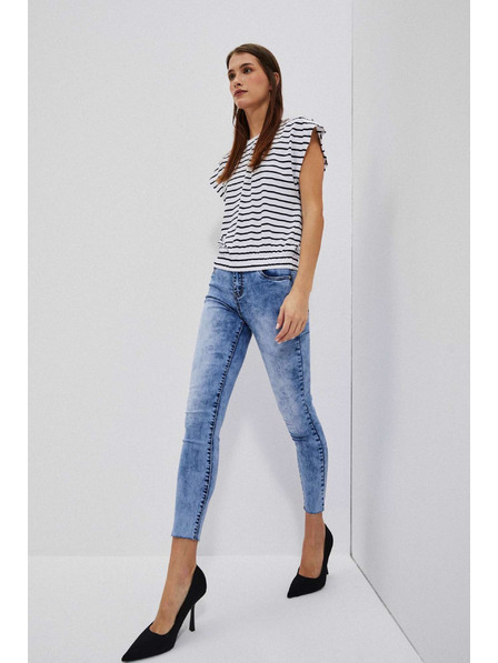 Moodo Jeans pentru femei Moodo – albastru închis
