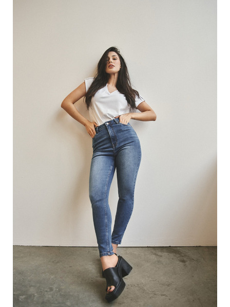 Moodo Jeans pentru femei Moodo – albastru închis