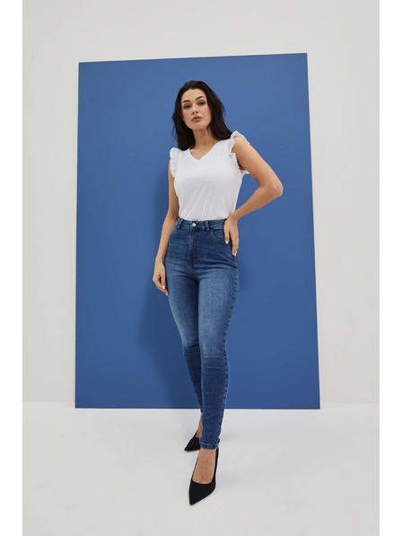 Moodo Jeans pentru femei Moodo – albastru închis