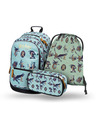 BAAGL  BAAGL 3 SET Core Harry Potter Animale Fantastice: rucsac, penar, sac