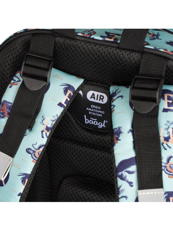 BAAGL  BAAGL 3 SET Core Harry Potter Animale Fantastice: rucsac, penar, sac