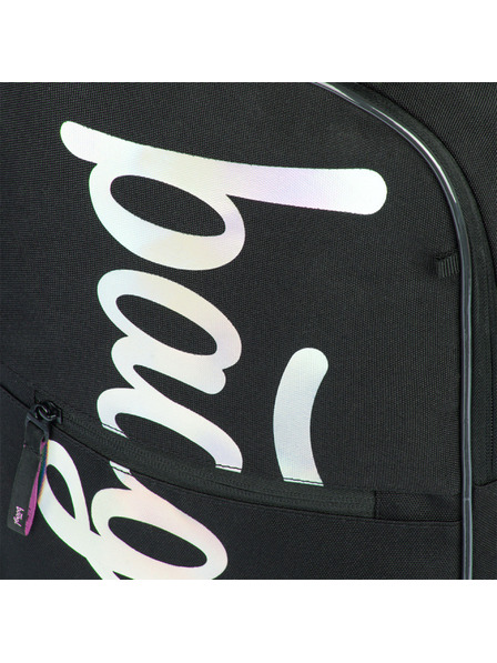 BAAGL  Ghiozdan școlar BAAGL Core Metalic Holo