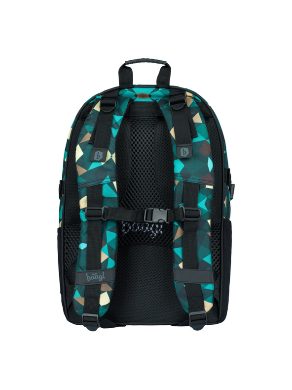 BAAGL  BAAGL 3 SET Skate Polygon: rucsac, penar, sac
