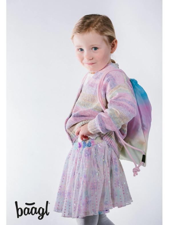 BAAGL  BAAGL Sac preșcolar Rainbow
