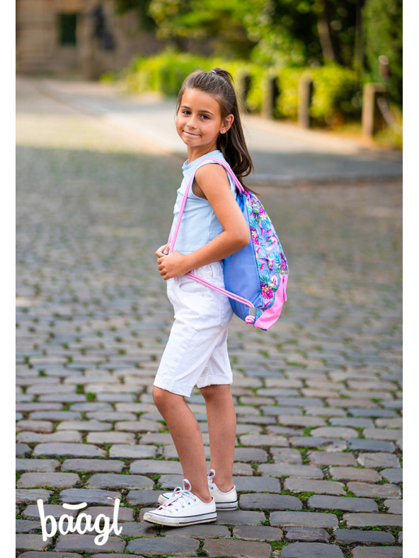 BAAGL  BAAGL 3 SET Airy Colibri: rucsac, penar, sac