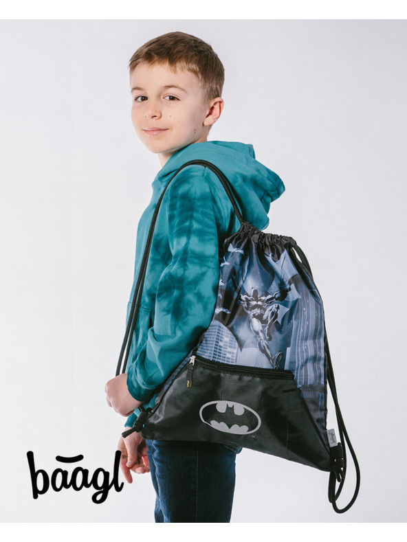 BAAGL  BAAGL SET 3 Zippy Batman Dark City: rucsac, penar, sac
