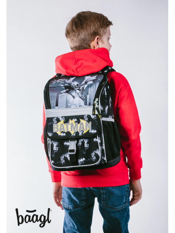 BAAGL  BAAGL SET 3 Zippy Batman Dark City: rucsac, penar, sac