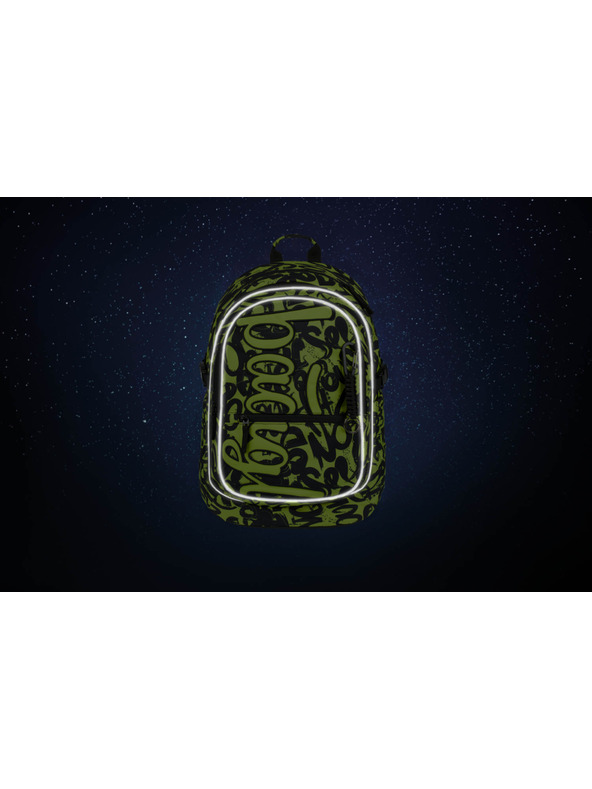 BAAGL  BAAGL SET 3 Core Lime: rucsac, penar, sac
