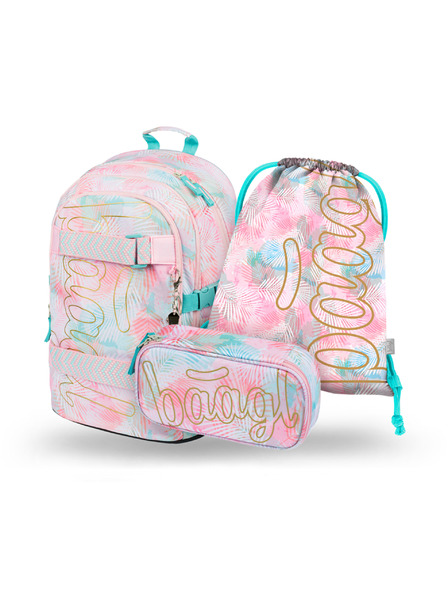 BAAGL  BAAGL 3 SET Skate Sunset: rucsac, penar, sac