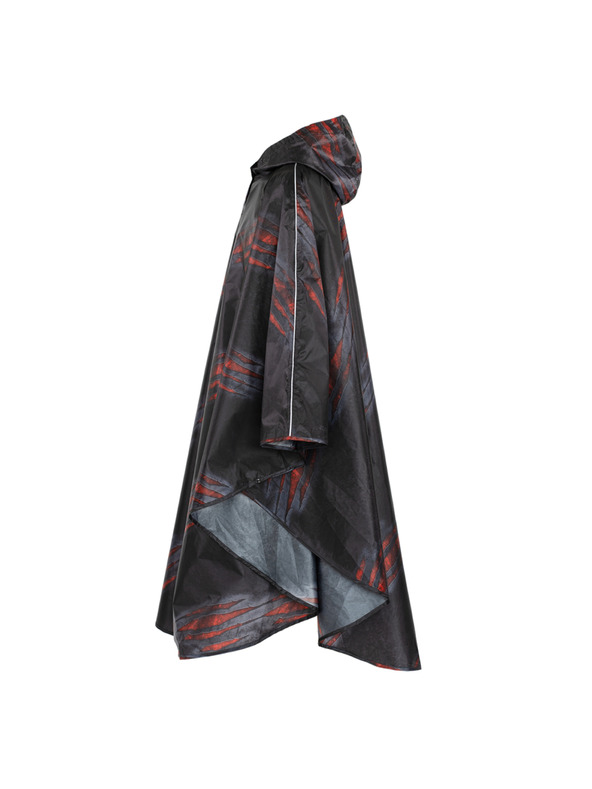 BAAGL  BAAGL Pelerină de ploaie pentru exterior Lavă, mărimea XL (170-190 cm)