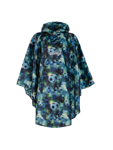 BAAGL  BAAGL Pelerină de ploaie tip poncho pentru exterior Fotbal, mărimea M (130-150 cm)