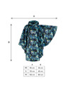 BAAGL  BAAGL Pelerină de ploaie tip poncho pentru exterior Fotbal, mărimea M (130-150 cm)