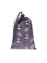 BAAGL  BAAGL Pelerină de ploaie tip poncho pentru exterior Panda, mărimea XS (90-110 cm)