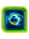 BAAGL  BAAGL Cutie pentru Gustări 4 în 1 Fotbal