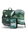 BAAGL  BAAGL SET 3 Ergonomic Dino: ghiozdan, penar, sac