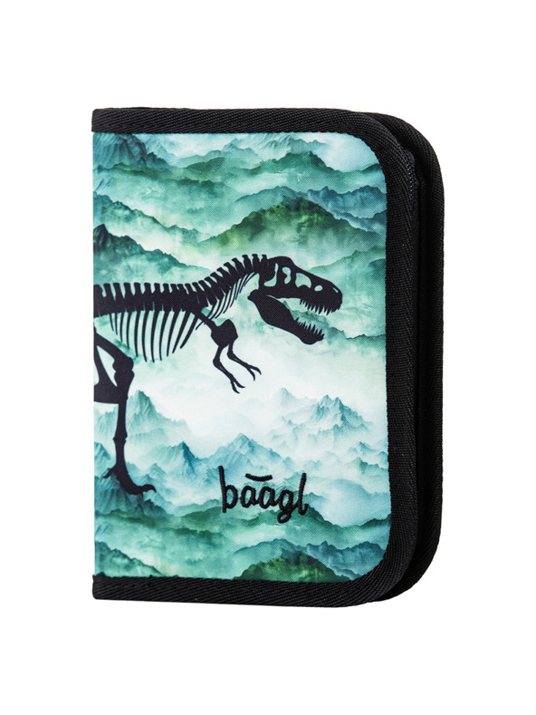BAAGL  BAAGL SET 3 Ergonomic Dino: ghiozdan, penar, sac