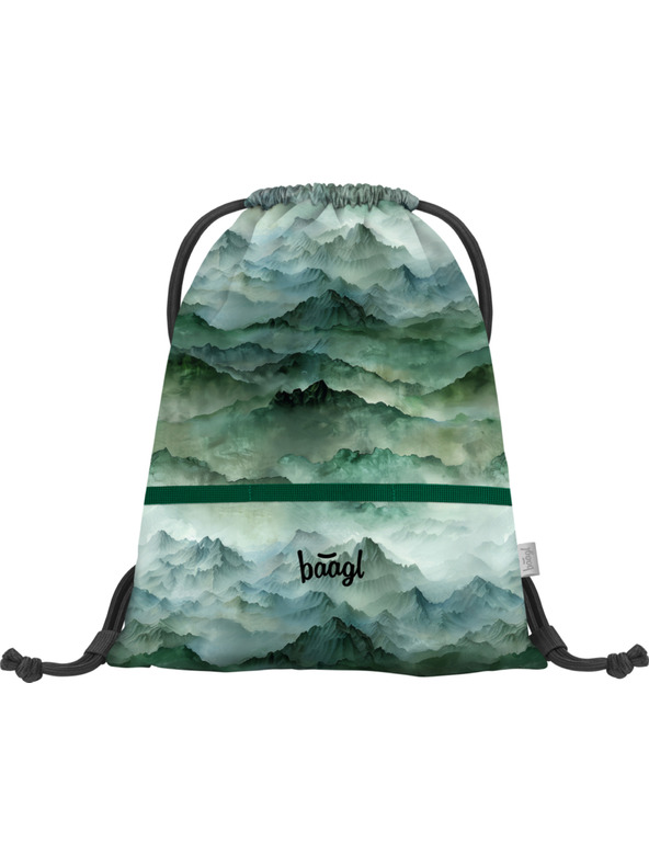 BAAGL  BAAGL SET 3 Ergonomic Dino: ghiozdan, penar, sac