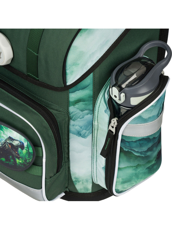 BAAGL  BAAGL SET 3 Ergonomic Dino: ghiozdan, penar, sac