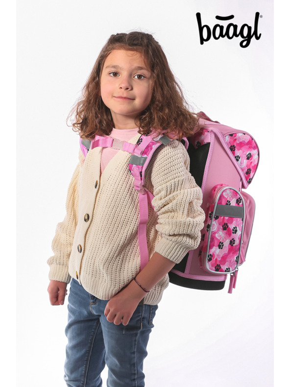 BAAGL  BAAGL SET 3 Ergo Tlapky: ghiozdan, penar, sac