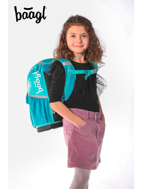 BAAGL  Ghiozdan școlar BAAGL Zippy Delfin