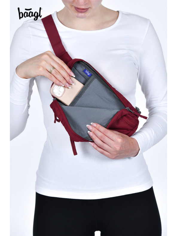 BAAGL  BAAGL Borsetă Go Burgundy GRS