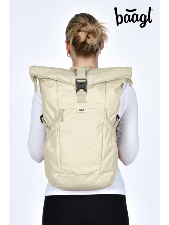 BAAGL  BAAGL Rucsac Roll Beige GRS