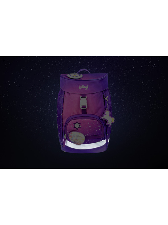 BAAGL  Ghiozdan școlar BAAGL Airy Cai inimă