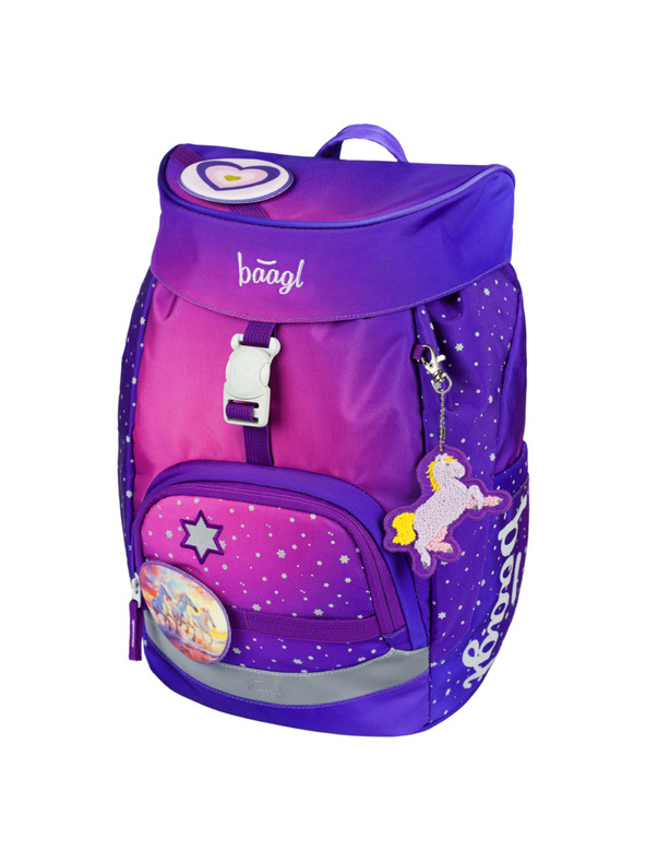 BAAGL  Ghiozdan școlar BAAGL Airy Cai inimă