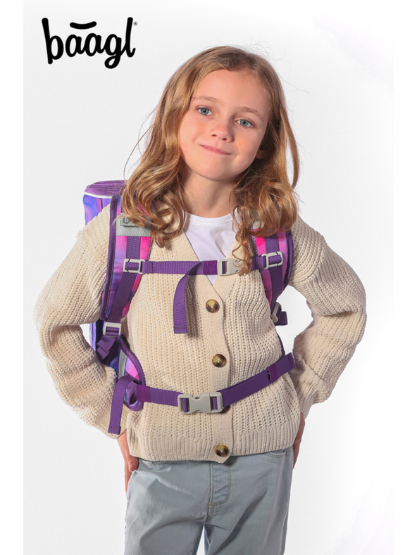 BAAGL  Ghiozdan școlar BAAGL Zippy plus Cal