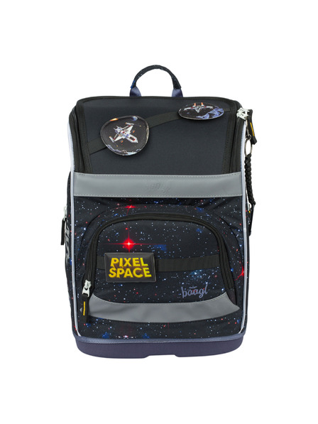 BAAGL  BAAGL Ghiozdan Şcolar Zippy plus Pixel Space