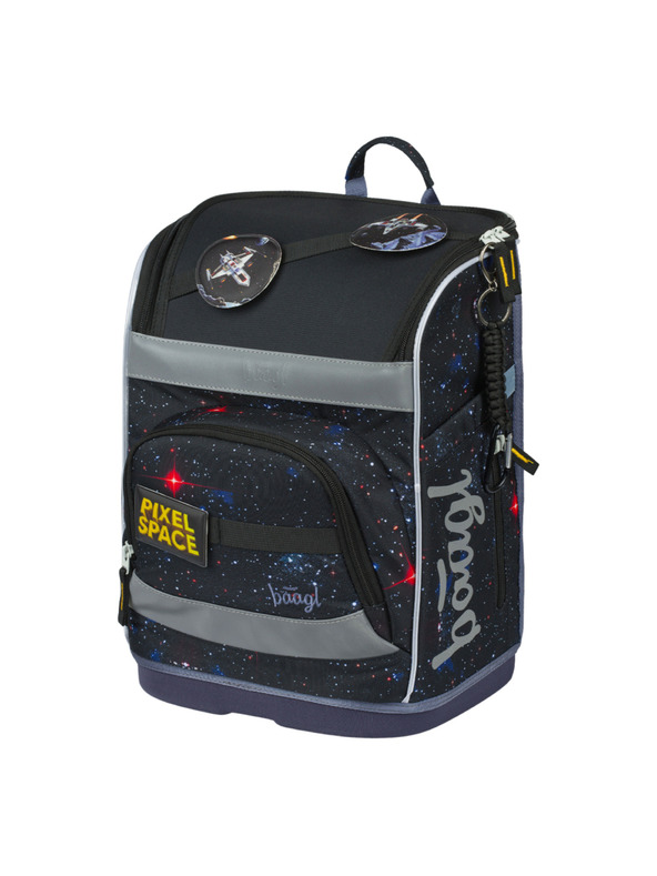 BAAGL  BAAGL Ghiozdan Şcolar Zippy plus Pixel Space