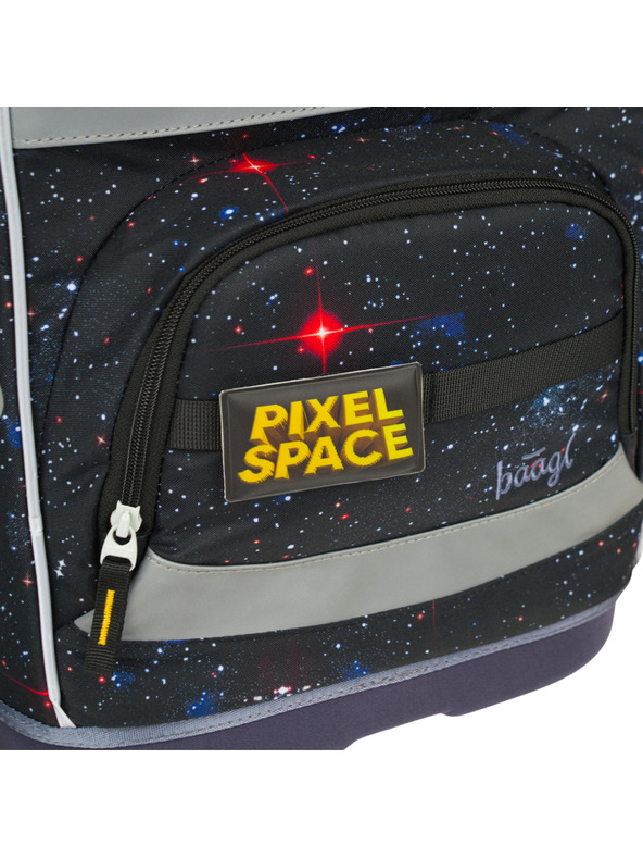 BAAGL  BAAGL Ghiozdan Şcolar Zippy plus Pixel Space