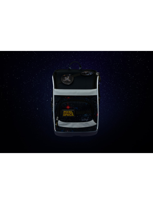 BAAGL  BAAGL Ghiozdan Şcolar Zippy plus Pixel Space