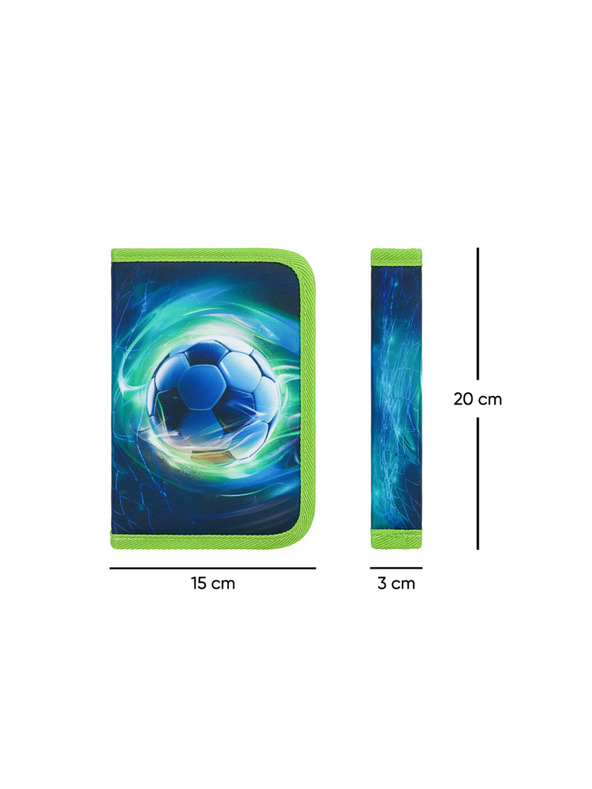 BAAGL  BAAGL SET 3 Zippy plus Minge de Fotbal: ghiozdan, penar, sac