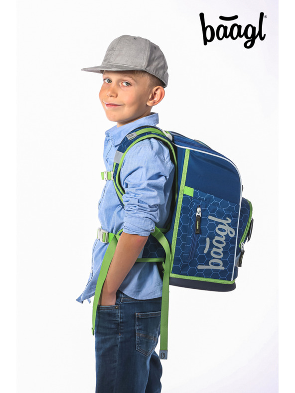 BAAGL  BAAGL SET 3 Zippy plus Minge de Fotbal: ghiozdan, penar, sac