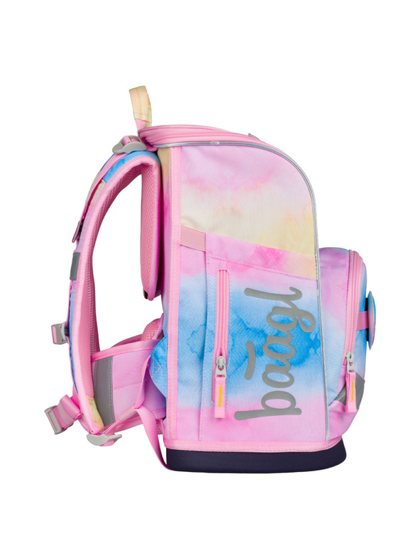 BAAGL  BAAGL SET 3 Zippy plus Unicorn curcubeu: ghiozdan, penar, sac