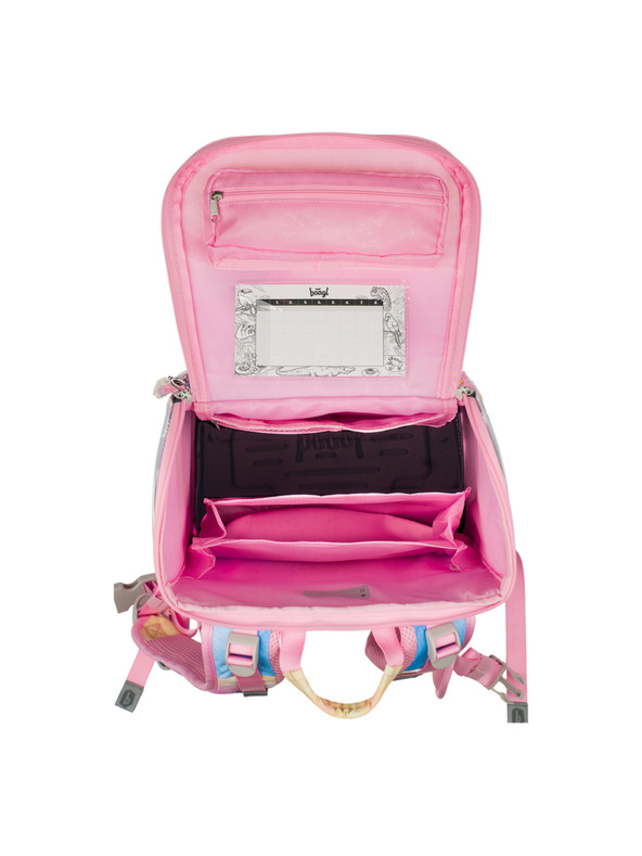 BAAGL  BAAGL SET 3 Zippy plus Unicorn curcubeu: ghiozdan, penar, sac