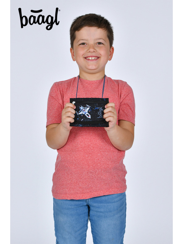 BAAGL  BAAGL Portofel de gât Pixel Space