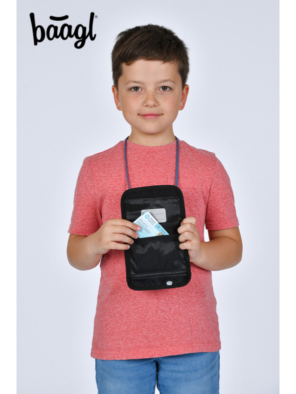 BAAGL  BAAGL Portofel de gât Pixel Space