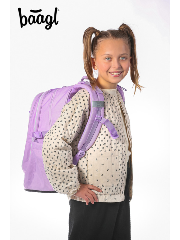 BAAGL  BAAGL Rucsac Şcolar Core Lavender