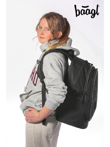 BAAGL  BAAGL Rucsac Şcolar Core Uni negru