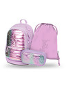 BAAGL  BAAGL SET 3 Core Lavender: rucsac, penar, sac