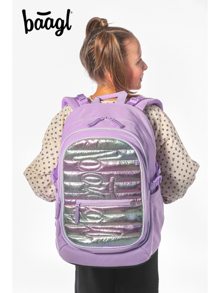 BAAGL  BAAGL SET 3 Core Lavender: rucsac, penar, sac