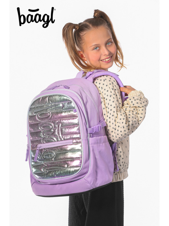 BAAGL  BAAGL SET 3 Core Lavender: rucsac, penar, sac