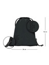 BAAGL  BAAGL SET 3 Core Uni negru: rucsac, penar, sac