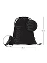 BAAGL  BAAGL SET 3 Cubic Uni negru: rucsac, penar, sac