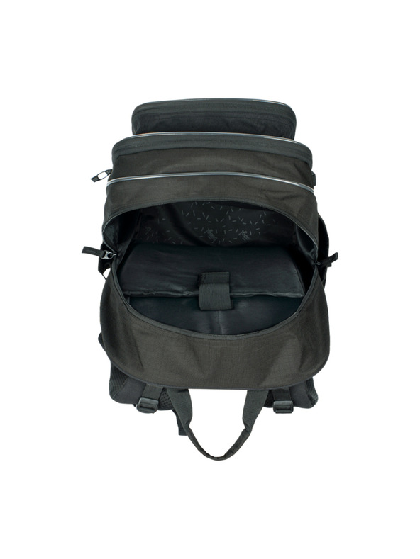 BAAGL  BAAGL SET 3 Cubic Uni negru: rucsac, penar, sac