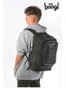 BAAGL  BAAGL SET 3 Cubic Uni negru: rucsac, penar, sac