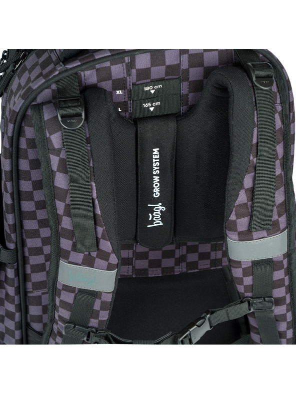 BAAGL  BAAGL Rucsac școlar Skate max SKA gri